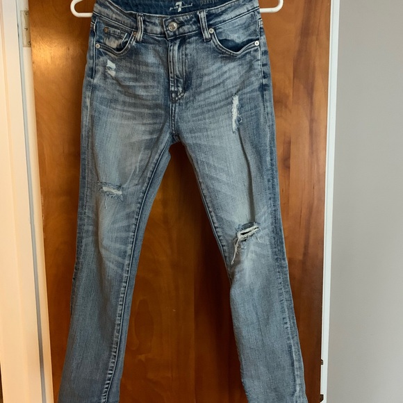 Girls distressed jeans - Picture 7 of 8